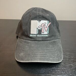 MTV Black Baseball Cap